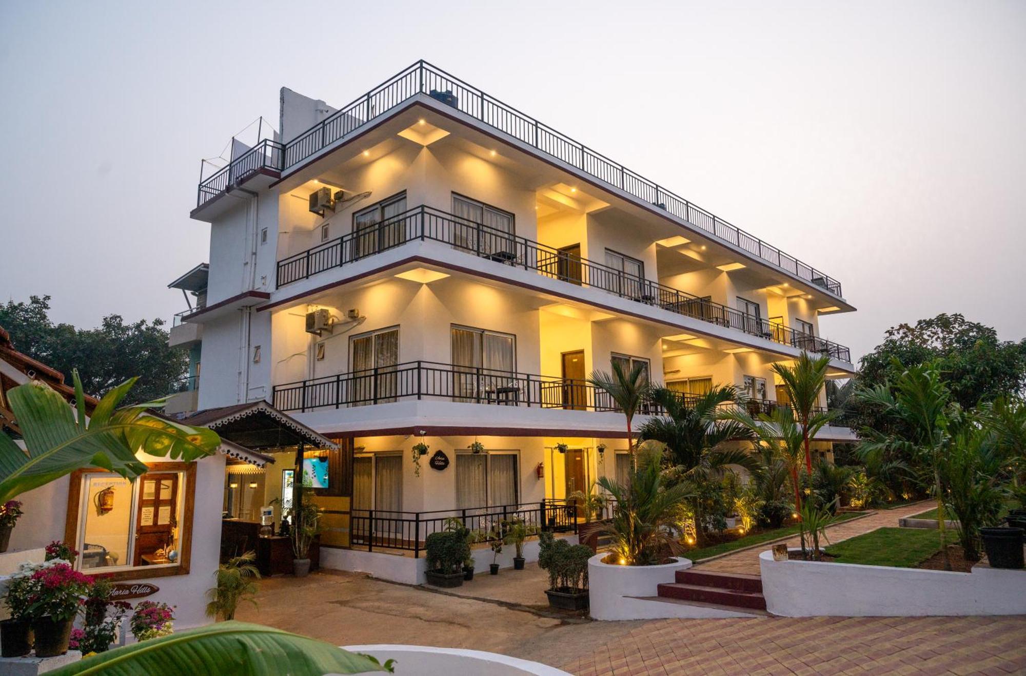 Hotel Aaria Hills Arambol Esterno foto