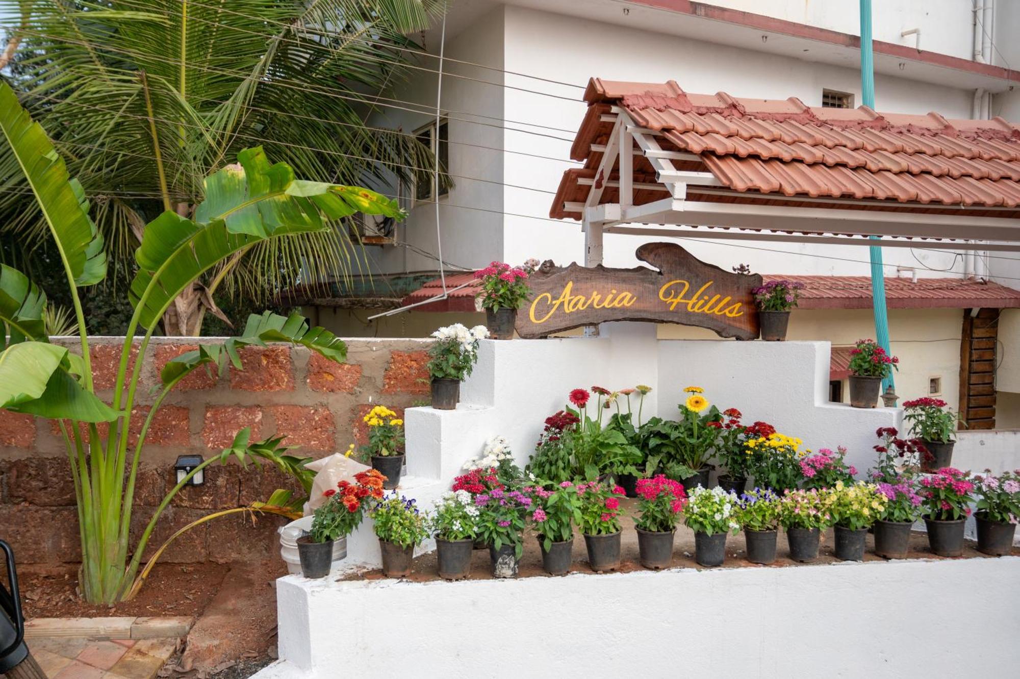 Hotel Aaria Hills Arambol Esterno foto