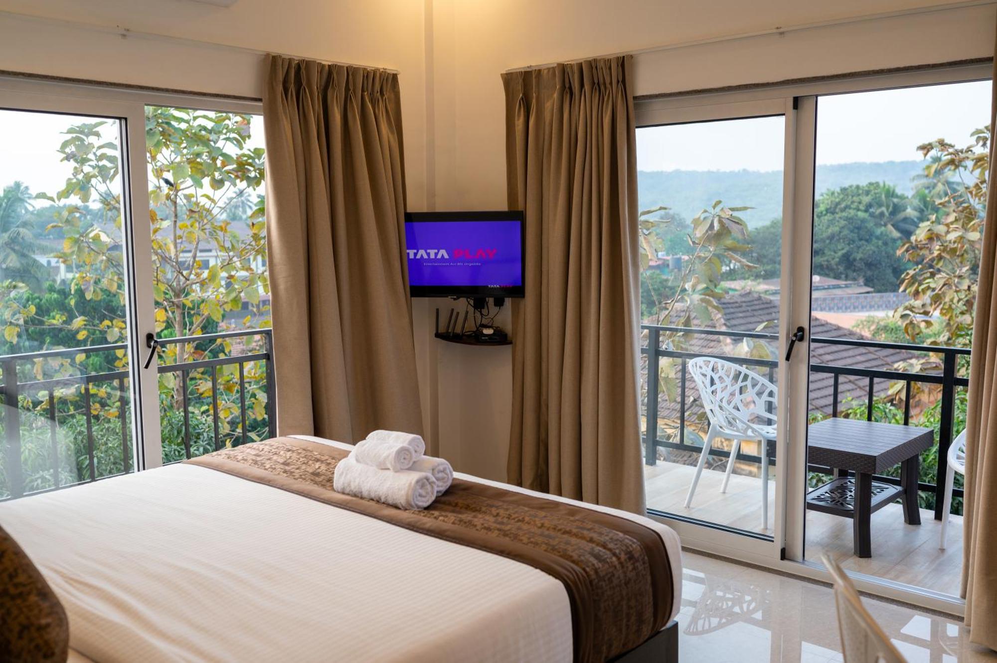 Hotel Aaria Hills Arambol Esterno foto